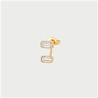 Solo pendiente Rue des Mille Mujer in Plata OR-040 M4 AU-